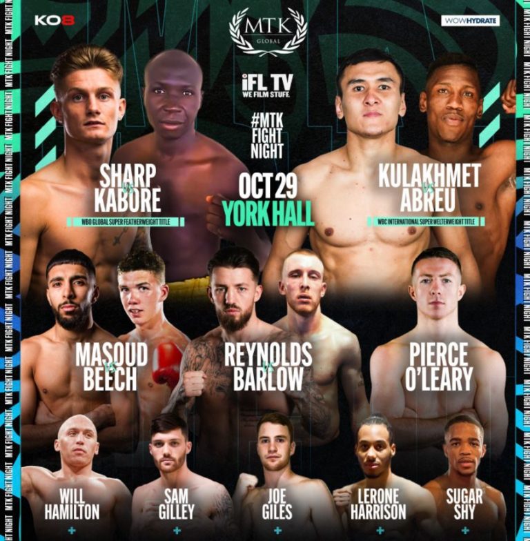 Bet on Archie Sharp Vs Kabore | Bet on MTK Boxing Fights | Best UK Betting Sites