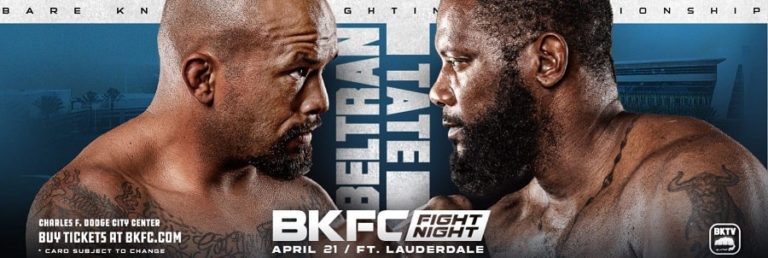 BKFC Ft Lauderdale Beting Sites | Beltran vs Tate | Bet on BKFC Bare Knuckle Boxing Fights