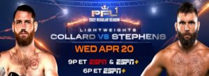 Bet on PFL 1 2022 season | Collard vs Stephens | Manfio vs Madge | Best PFL Betting Sites | Bet on PFL MMA