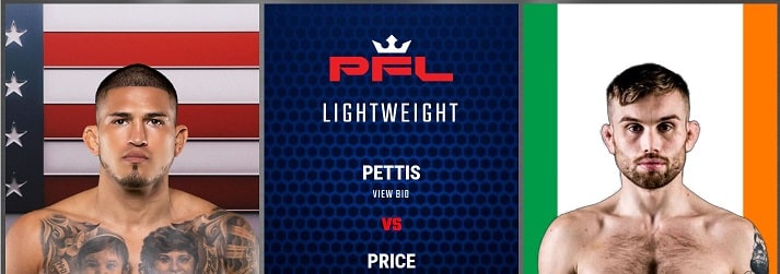Bet on PFL 3 | Anthony Pettis vs Myles Price | Best MMA Betting Sites to Bet on PFL 3.