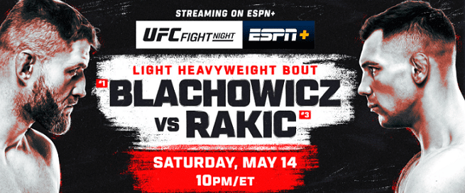 Bet on UFC Fight Night Blachowicz vs Rakic | UFC Betting UK | UFC Betting Sites | Live UFC Odds | UFC Freebets