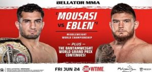 Bet on Bellator 282 Mousasi vs Eblen | Best Bellator 282 Beting Sites | Bellator MMA UK Betting Bonuses, Odds & Freebets
