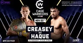 Bet on Cage Warriors 147 London | CW 147 Odds | Cage Warriors 147 UK | Bet on CW 147 MMA Fights