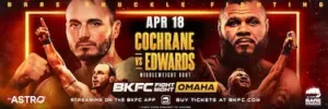 Bet on BKFC Omaha bare knuckle boxing fights
