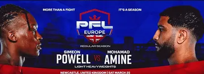 Bet on PFL Newcastle | PFL Europe 1 Betting UK | Bet on PFL Europe 1 Powell vs Amine MMA Fights | PFL Newcastle Odds