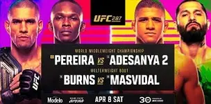 Bet on UFC 287 Pereira vs Adesanya & Burns vs Masvidal | UFC 287 Betting Odds | UFC 287 Betting UK