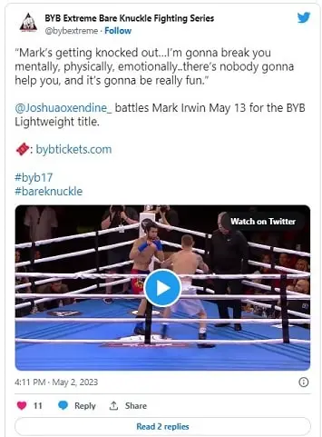 BYB Betting UK | Bet on BYB Extreme Bare Knuckle Fights | BYB Sportsbooks | BYB Odds