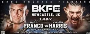 Bet on BKFC 46 Newcastle | BKFC 46 Odds | BKFC Newcastle Bare Knuckle Betting, Freebets & Odds