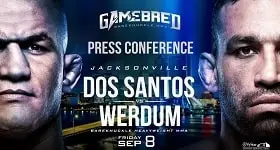 Bet on Gamebred Dos Santos vs Werdum Fight | Gamebred Bare Knuckle MMA Betting | Gamebred Odds