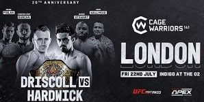 Bet on Cage Warriors London | CW 141 Betting Sites | Bet on Cage Warriors | CW UK Betting